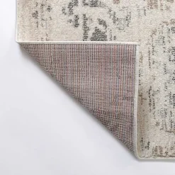 Cream Winn Medallion Area Rug, 5x8