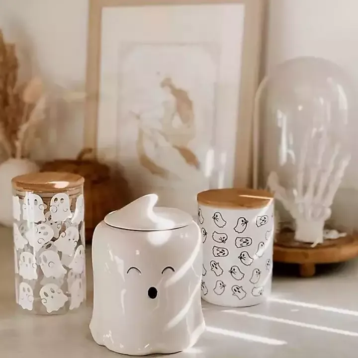 Cute Ghost Canisters, Set of 2