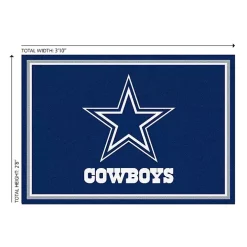 Dallas Cowboys Area Rug, 3x4