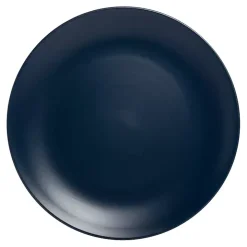 Dark Blue Classic Coupe Dinner Plates, Set of 6