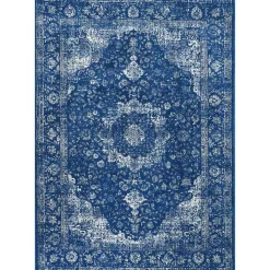 Dark Blue Verona Area Rug, 8x10