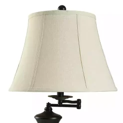 Dark Bronze Madison Swing Arm Floor Lamp