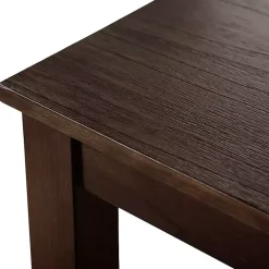 Dark Cherry Wood Kayla Counter Height 3-pc. Set