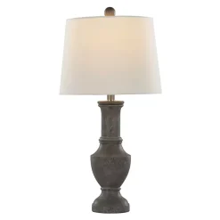 Dark Gray Chateau Table Lamps, Set of 2