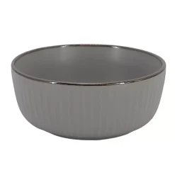 Dark Gray Leo Stoneware 16-pc. Dinnerware Set