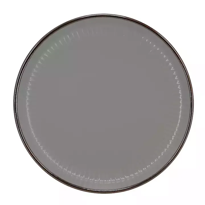 Dark Gray Leo Stoneware 16-pc. Dinnerware Set