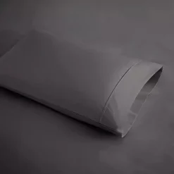 Dark Gray Rich Cooling Cotton Queen Sheet Set