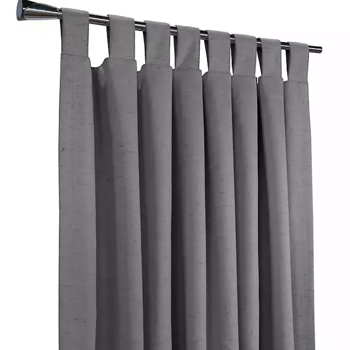 Dark Gray Ventura Blackout Curtain Panel, 95 in.