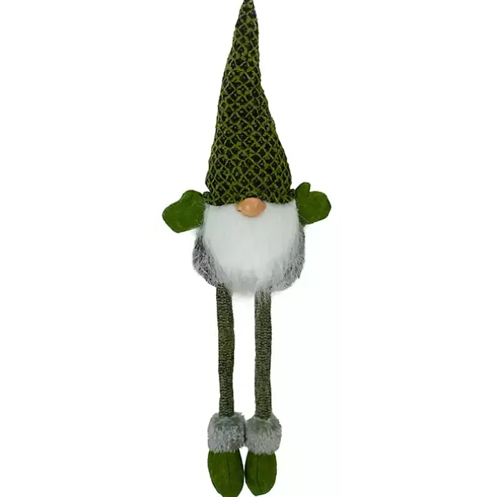 Dark Green Gnome Shelf Sitter