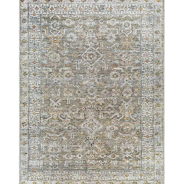 Darling Traditional Washable Area Rug, 6x9