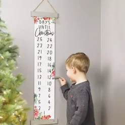 Days Until Holly Hanging Wall Plaque