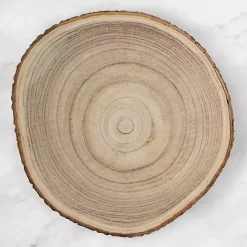 Decorative Wood Slice Charger