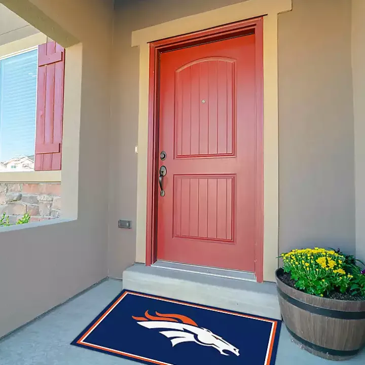 Denver Broncos Area Rug, 3x4