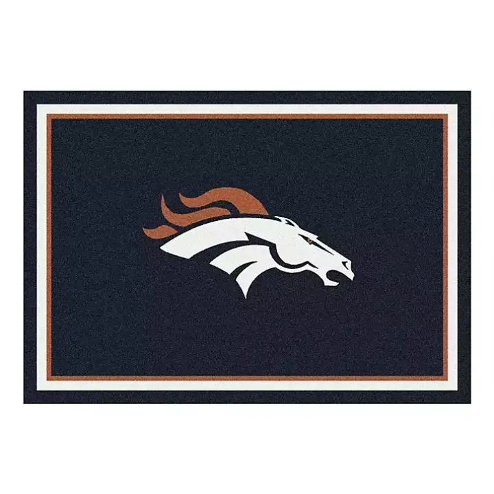 Denver Broncos Area Rug, 4x6