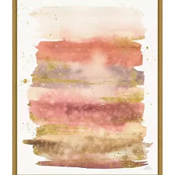 Desert Blooms II Framed Canvas Art Print