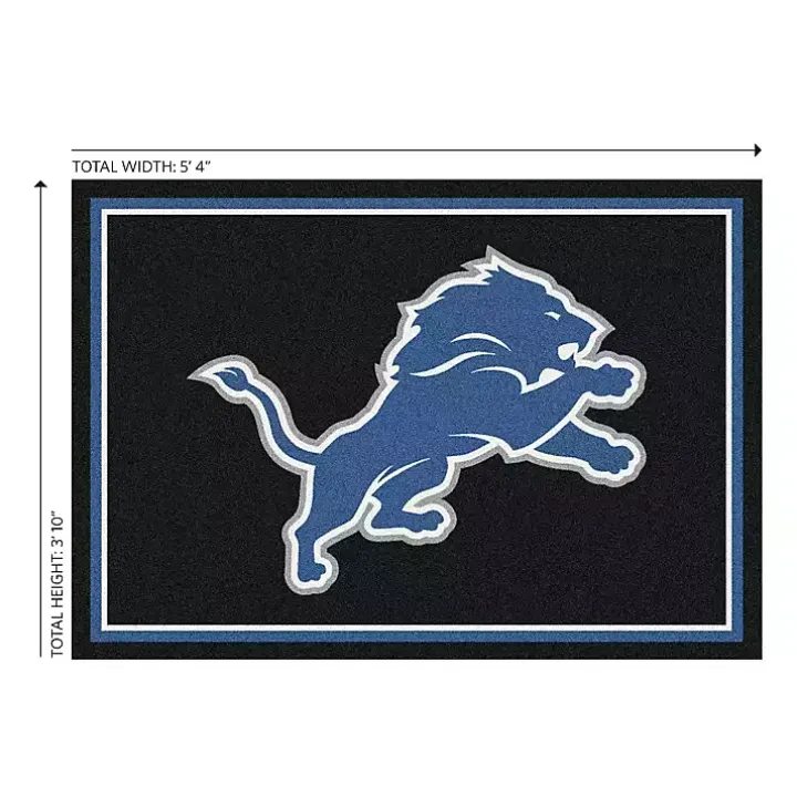 Detroit Lions Area Rug, 4x6