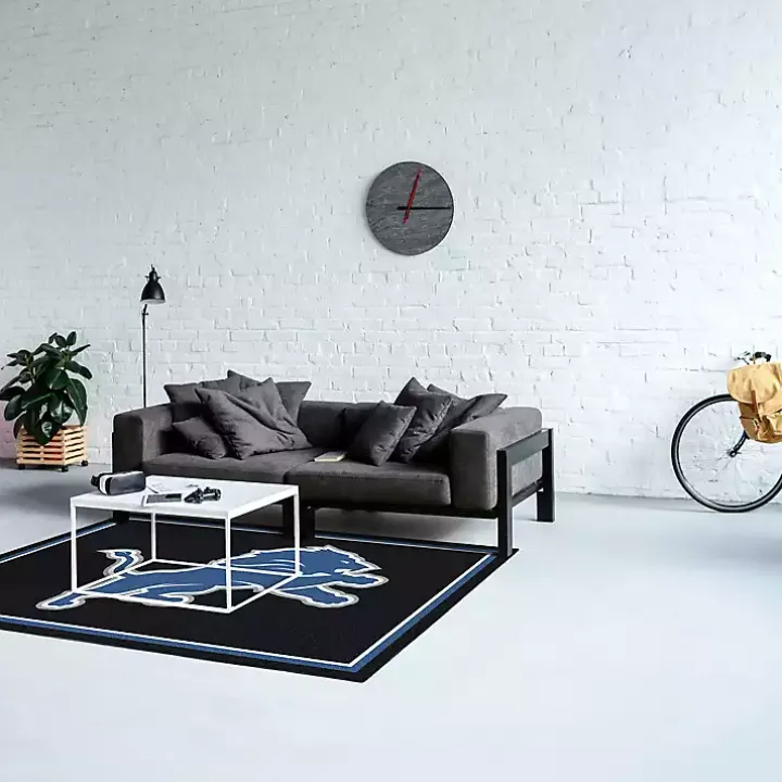 Detroit Lions Area Rug, 4x6