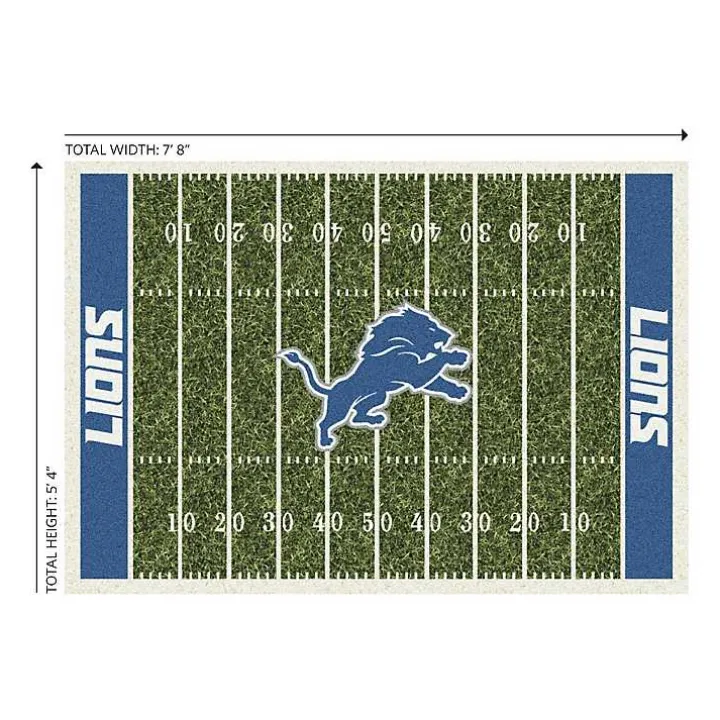 Detroit Lions Home Field Area Rug, 6x8