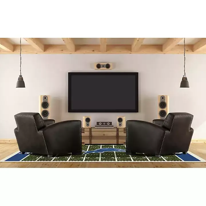 Detroit Lions Home Field Area Rug, 6x8