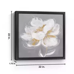 Devine Bloom Framed Canvas Art Print