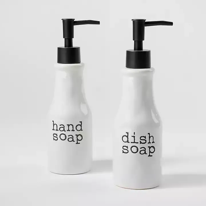 Dish and Hand 2-pc. Soap Dispenser Set