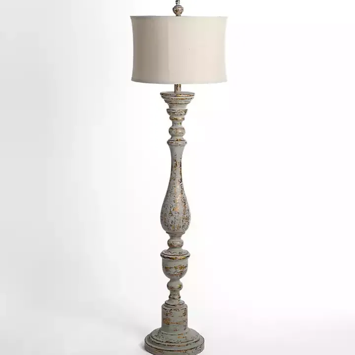 Distressed Eloise Floor Lamp