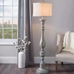 Distressed Eloise Floor Lamp
