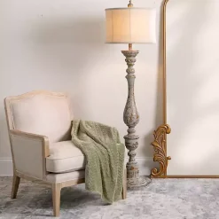Distressed Eloise Floor Lamp