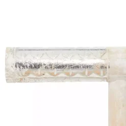 Distressed Silver Wood Jewelry Stand