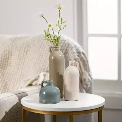 Earth Tones Jug Vases, Set of 3