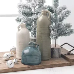 Earth Tones Jug Vases, Set of 3