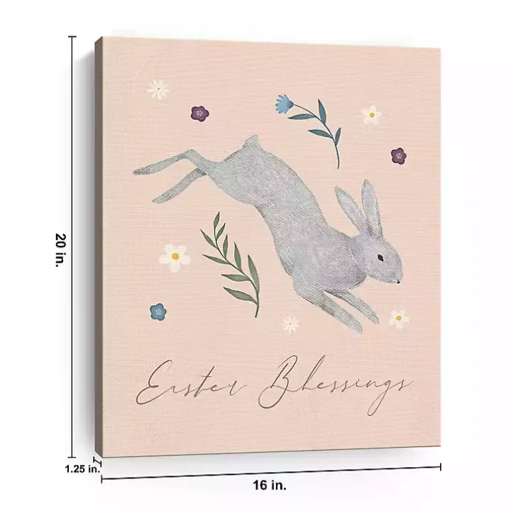 Easter Blessings Canvas Art Print