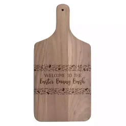 Easter Bunny Bash Walnut Cutting Board