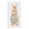 Easter Bunny's Basket Canvas Art Print