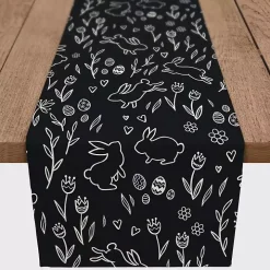 Easter Chalk Outline Table Runner, 90 in.