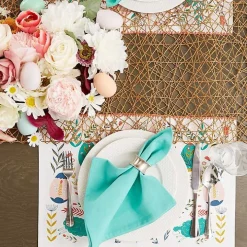 Easter Folk Garden Placemats, Set of 6