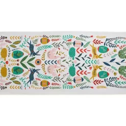 Easter Garden Folk Table Runner, 108 in.