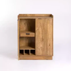 Easton Mango Wood Bar Cabinet