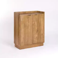 Easton Mango Wood Bar Cabinet