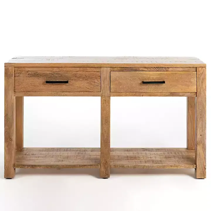 Easton Mango Wood Console Table