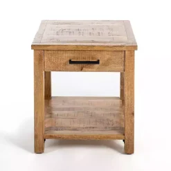 Easton Mango Wood Side Table