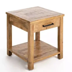 Easton Mango Wood Side Table