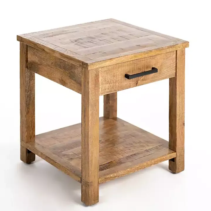 Easton Mango Wood Side Table