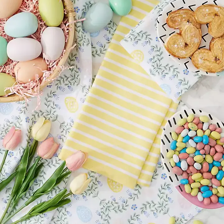 Eggs and Greenery Kitchen Towels, Set of 3