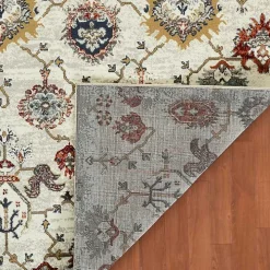 Elina Beige Area Rug, 7x9