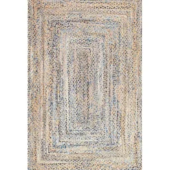 Ella Hand Braided Jute Rug, 7x9