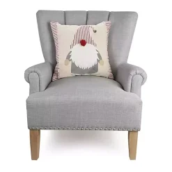 Embroidered Gnome Pillow