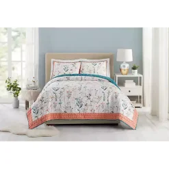 English Garden King 3-pc. Quilt Set