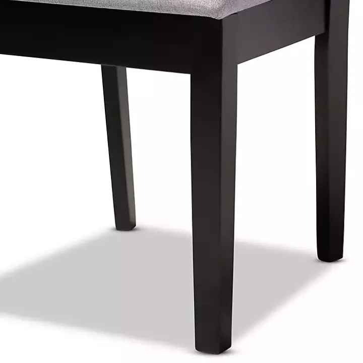 Espresso Wood Lenoir Dining Chairs, Set of 4