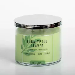 Eucalyptus Leaves Triple Wick Jar Candle